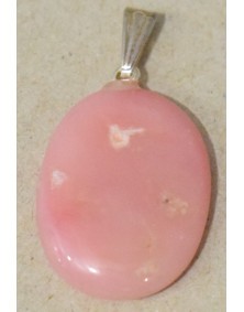 Pendentif Opale rose