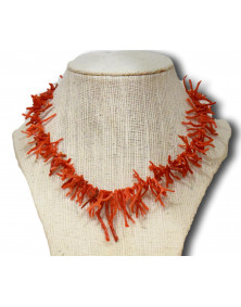 Collier en Corail rouge