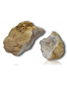 Géode de quartz du Maroc