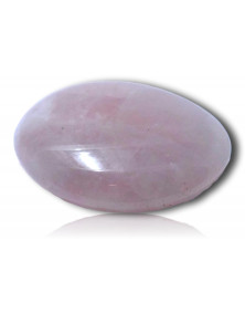 Galet de quartz rose