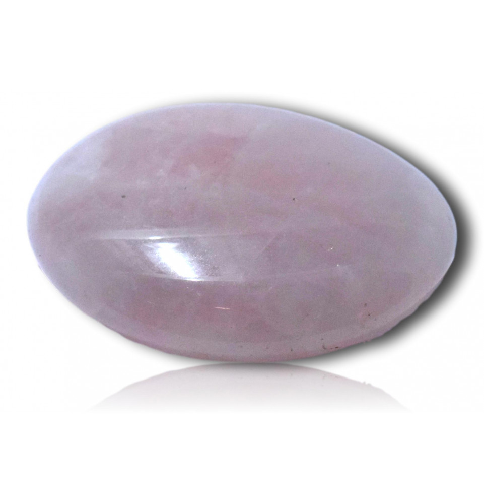 Galet de quartz rose