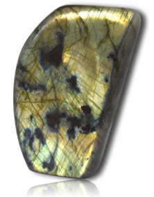 Bloc poli de labradorite