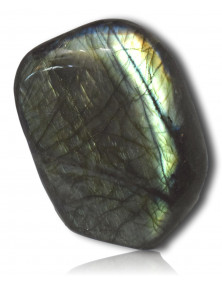 Bloc poli de labradorite