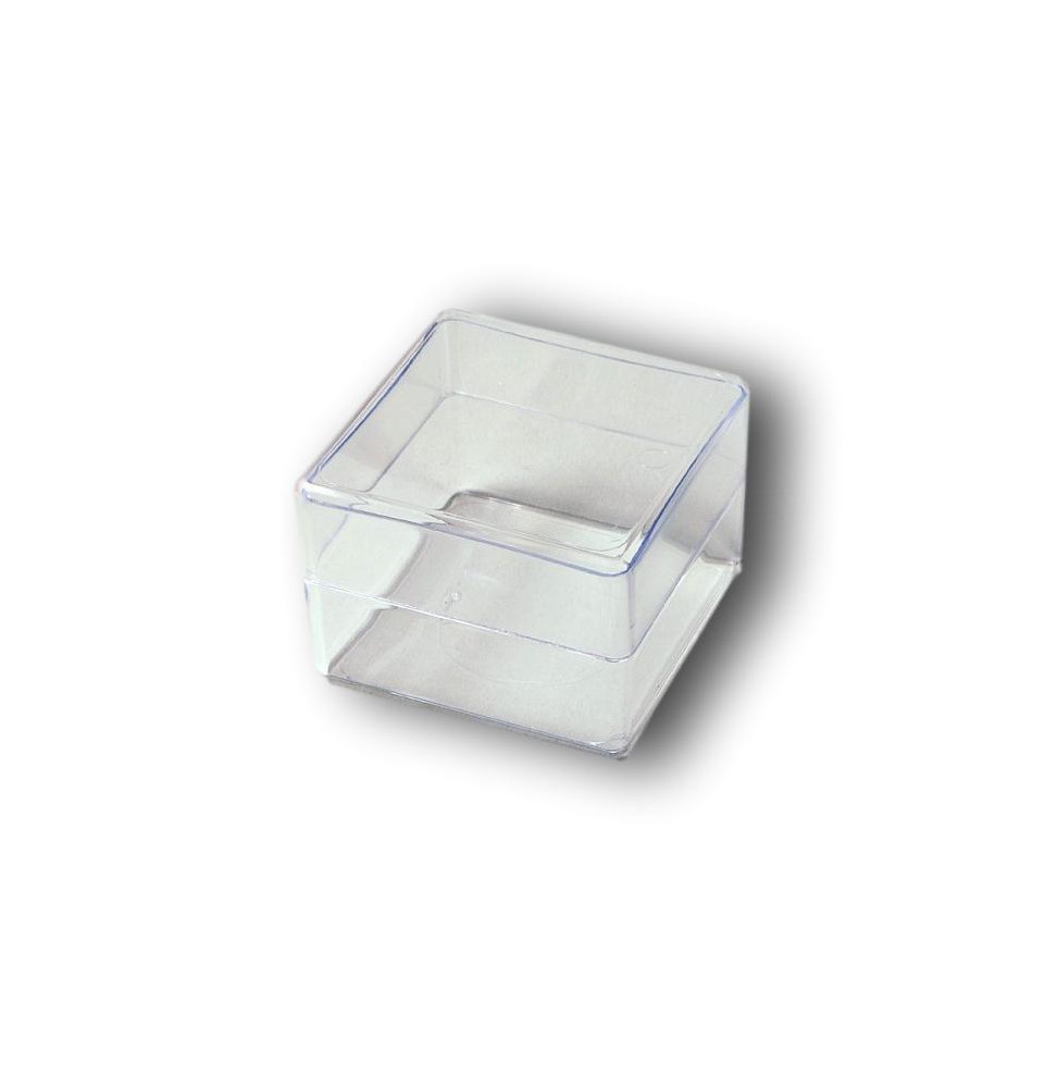 Boite transparente 65x65x45 mm