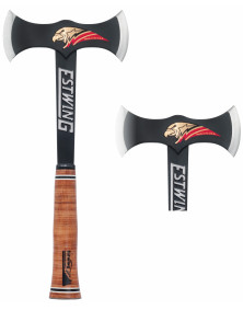 Hache tomahawk black Eagle double tranchant axe estwing