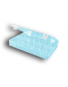 Boite transparente 12 cases