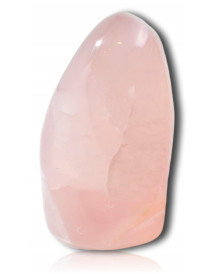 Bloc de quartz rose