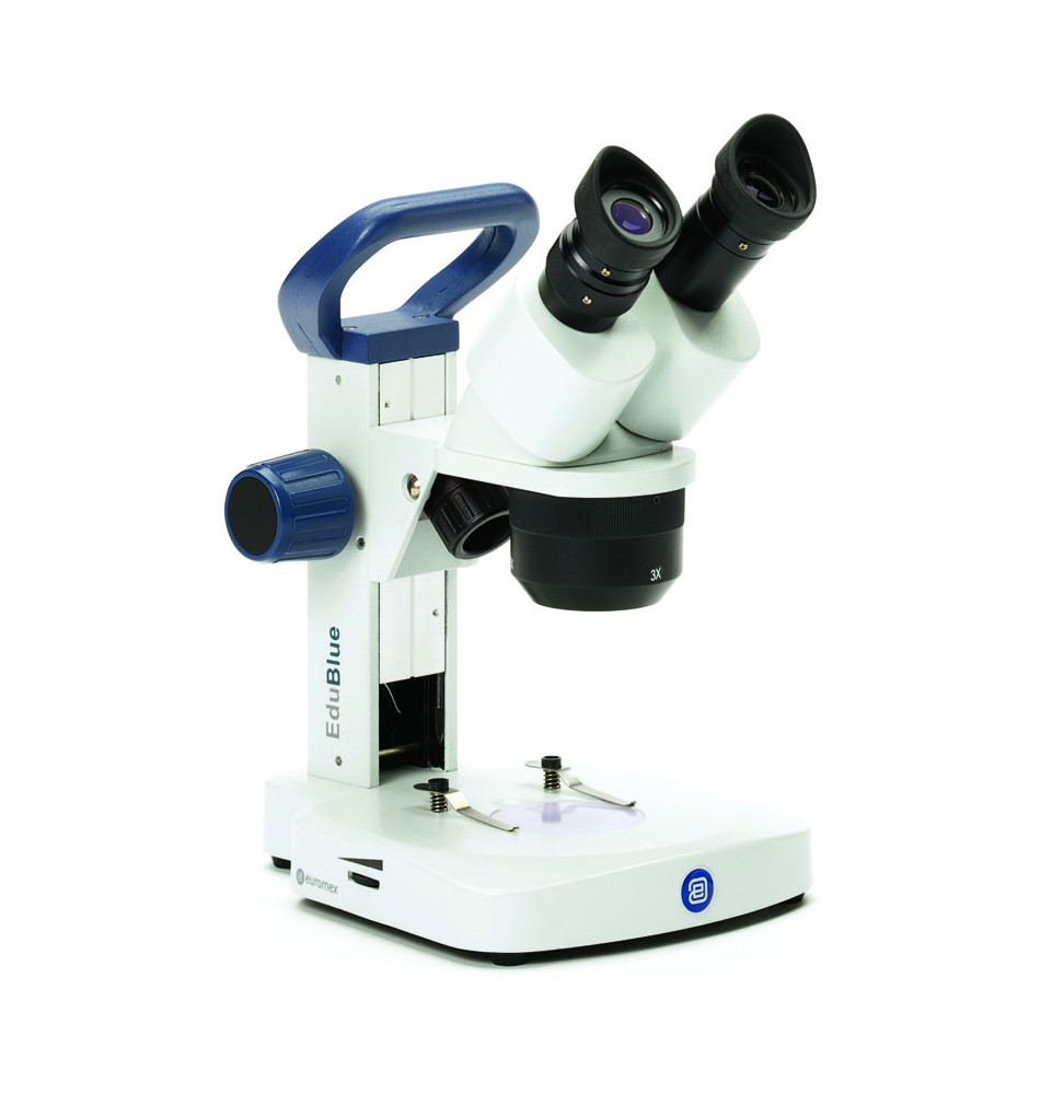 Microscope EDUBLUE 1x/3x crémaillère sans fil