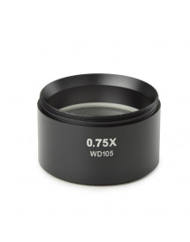 Objectif auxiliaire 0.75x pour  microscope Stéréoblue zoom