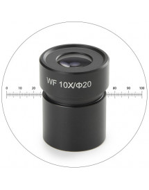 Oculaire grand champ WF10x/20 milimétré