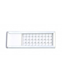 Cellules pour micro fossiles 36 champs de 5 x 5 mm blanc