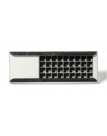 Cellules pour micro fossiles 36 champs de 5 x 5 mm noir