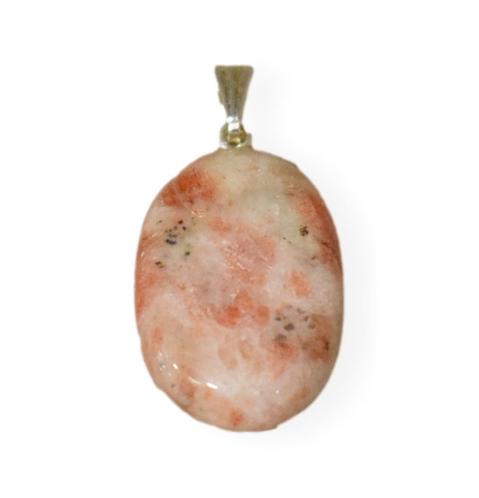 Pendentif pierre de soleil naturel Pendentif pierre de soleil naturel