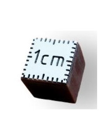 Cube échelle de comparaison 1cm