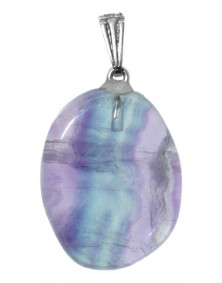 Pendentif Fluorine multicolore