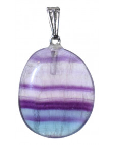 Pendentif Fluorine multicolore