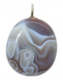 Pendentif Agate rubanée