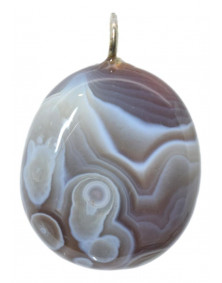 Pendentif Agate rubanée