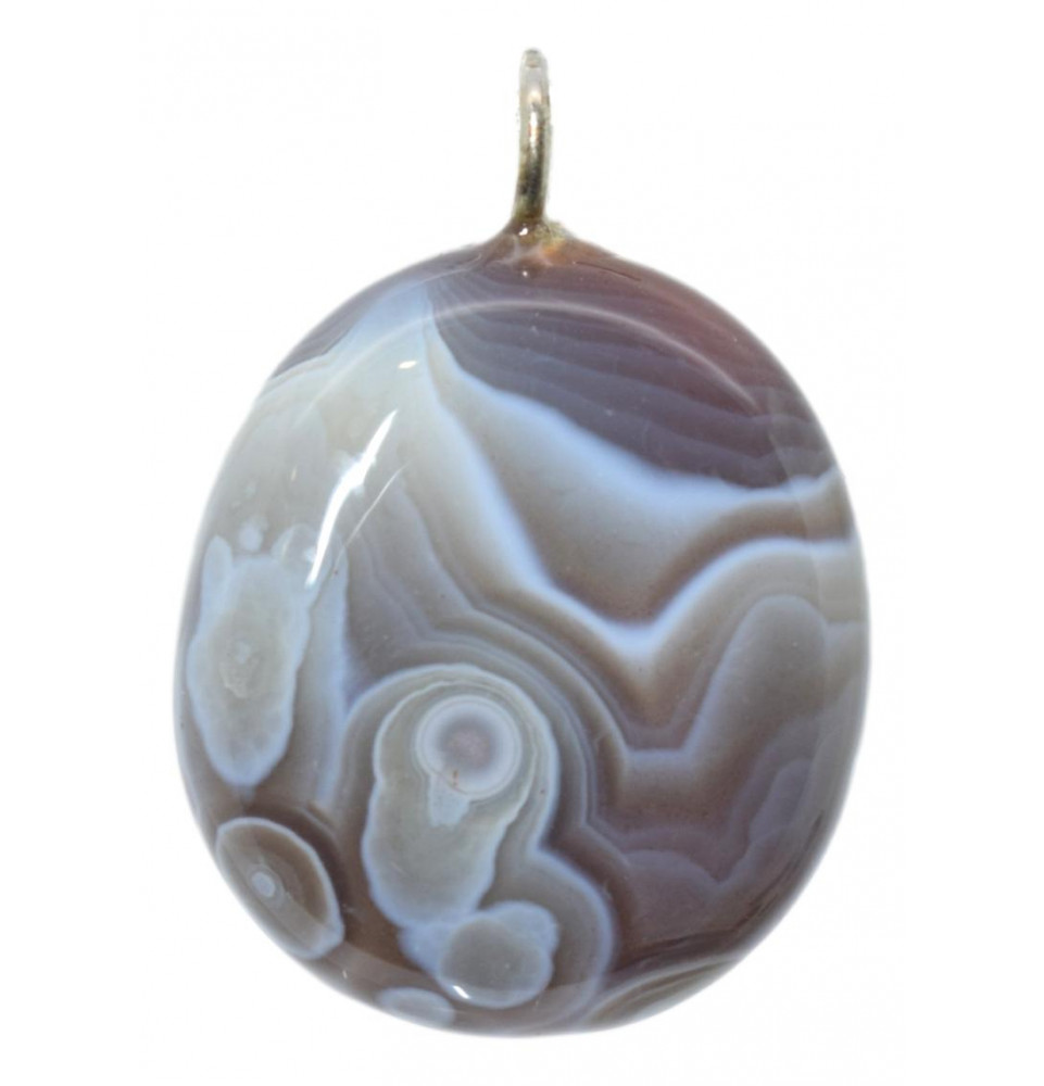 Pendentif Agate rubanée