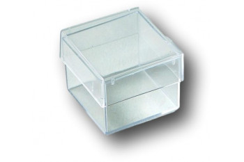Boîtes en plastique transparentes