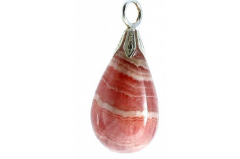 Une sélection de pendentifs en Rhodochrosite