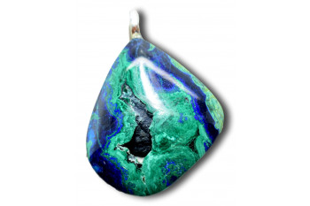 Pendentifs en Azurite Malachite