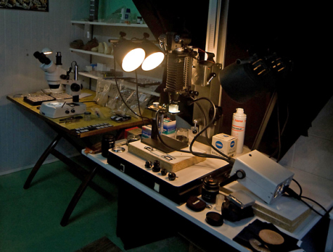 laboratoire de microphotographie